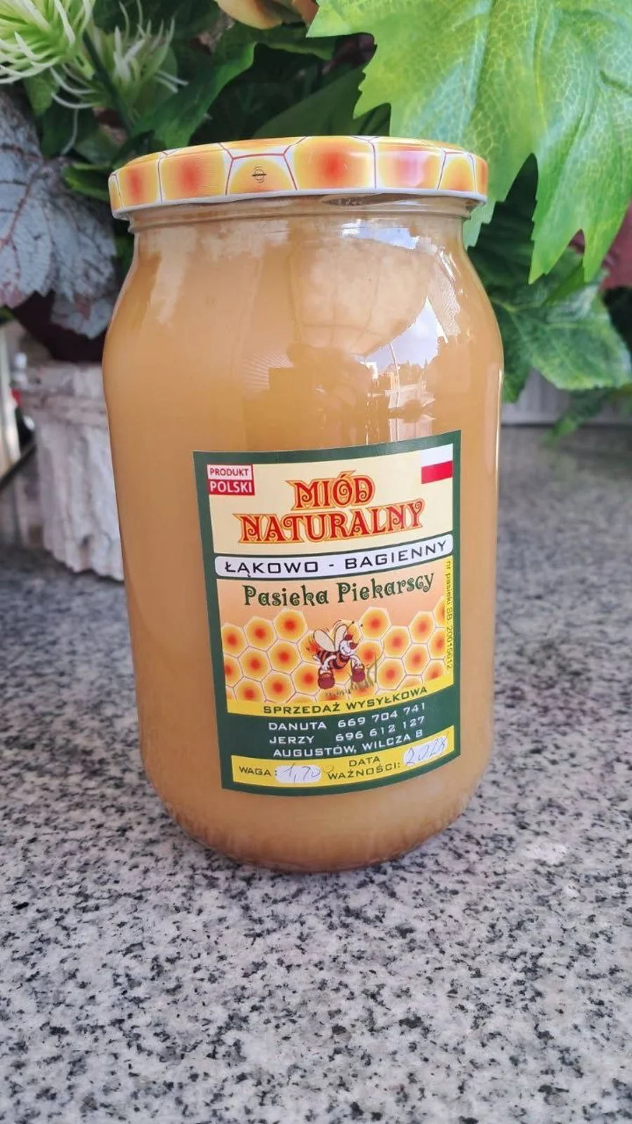 Miód łąkowo - bagienny