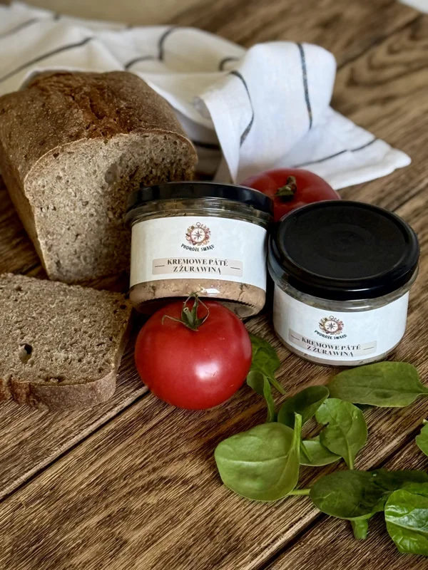 Kremowe pâté z żurawiną 170 g